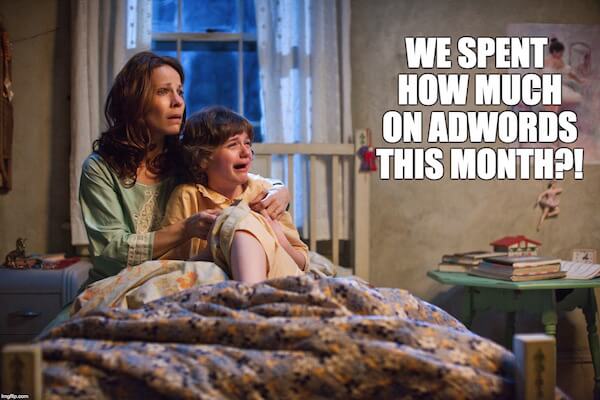 we spent how much on adwords