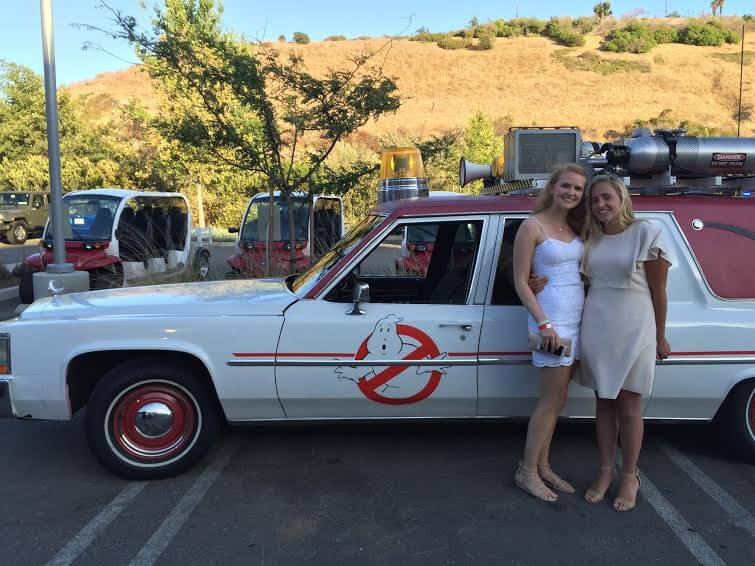 Ghostbusters car at Google