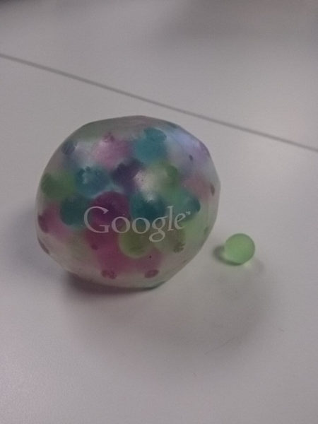 Google ball swag