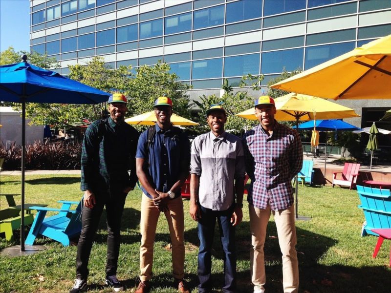 NBA players visit the GooglePlex