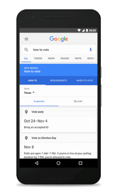 Google adds new state-by-state voting guide for 