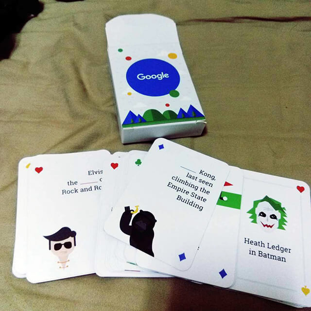 Google deck of cards