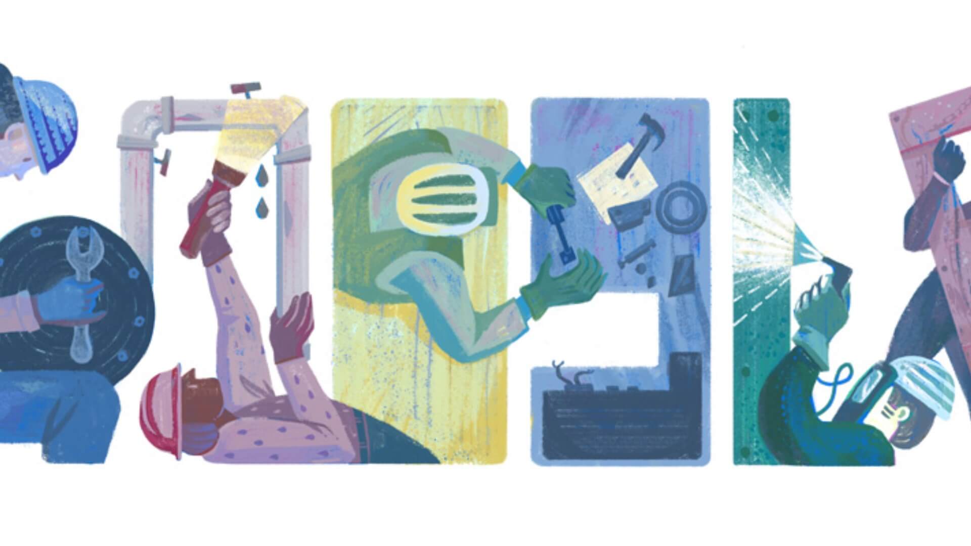 Google labor day doodle