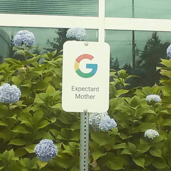 google-expectant-mother-sign