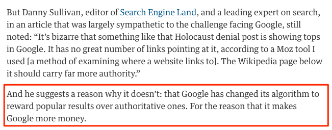 how_to_bump_holocaust_deniers_off_googles_top_spot__pay_google___technology___the_guardian