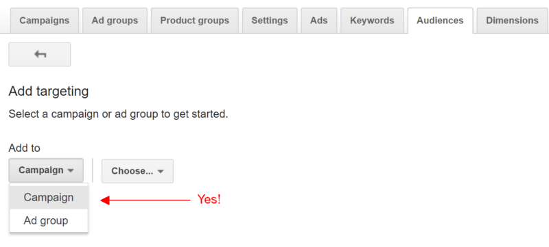 adwords-audiences-campaign-level