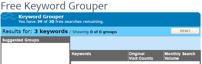 keyword grouper