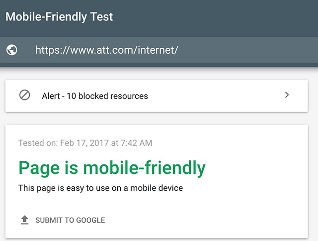 Google Mobile Friendly Label Bug 1487337057