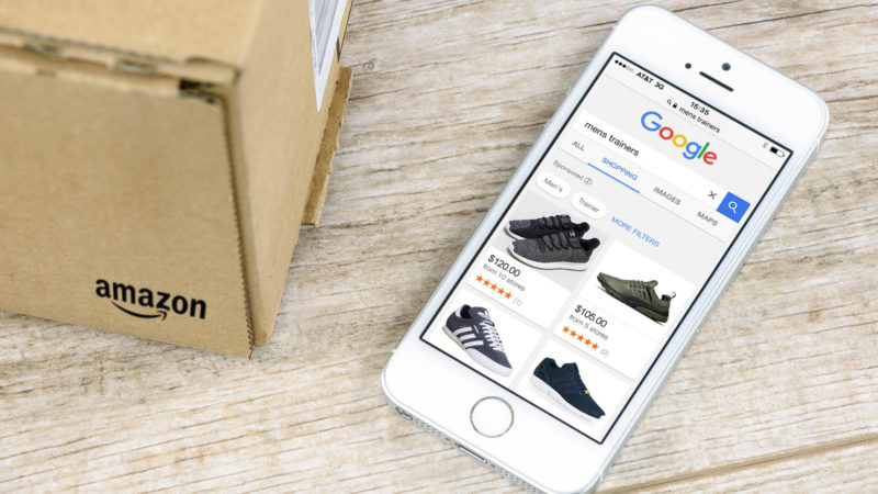 Amazon Box And Google Shopping Phone 1920x1080