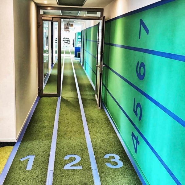 Google Indoor Hallway Race Track