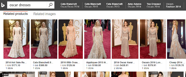 Stores selling Cate Blanchetts 2017 Oscar Dress