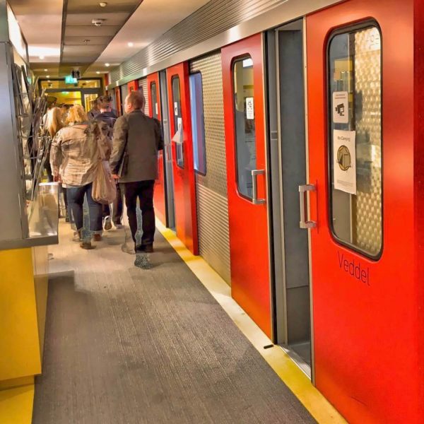 Google Metro Hallway