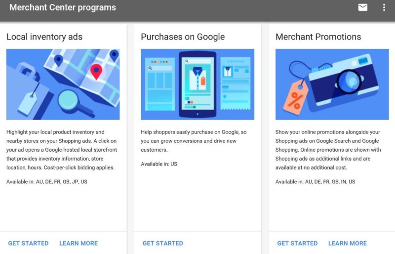 Purchases On Google Beta Merchant Center