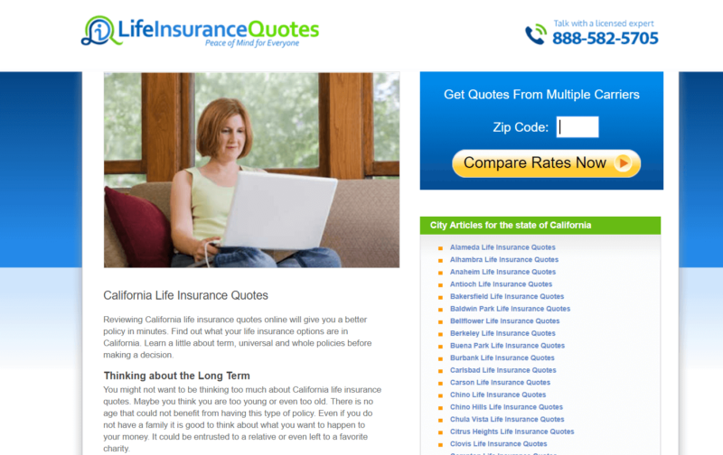 Life Insurance Quotes 800x504