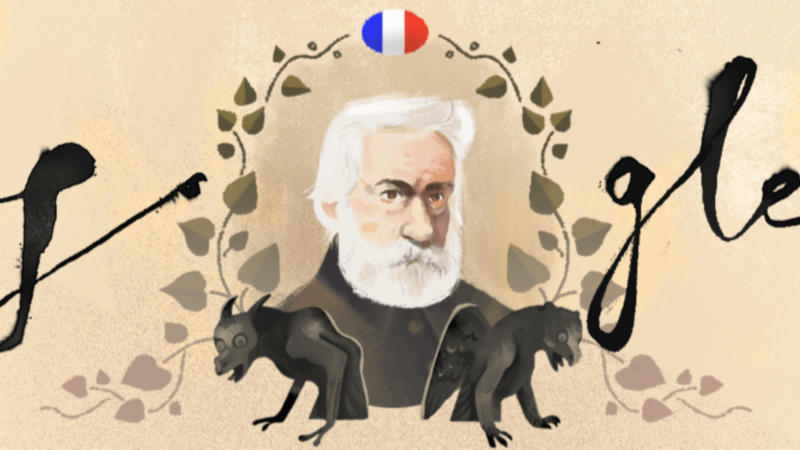 Victor Hugo Doodle