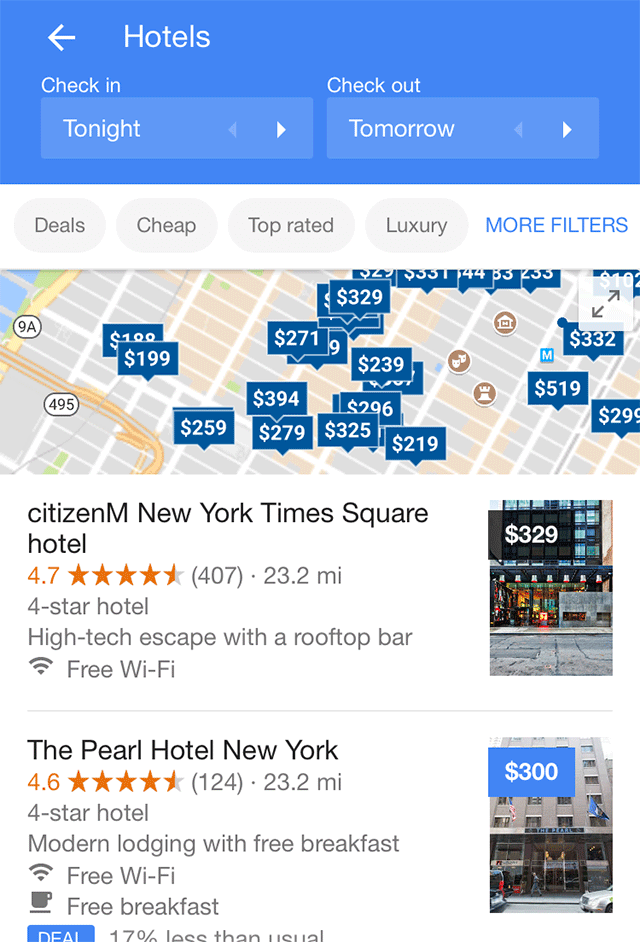 Confirmed Google rolls out local highlight icons & price labels for