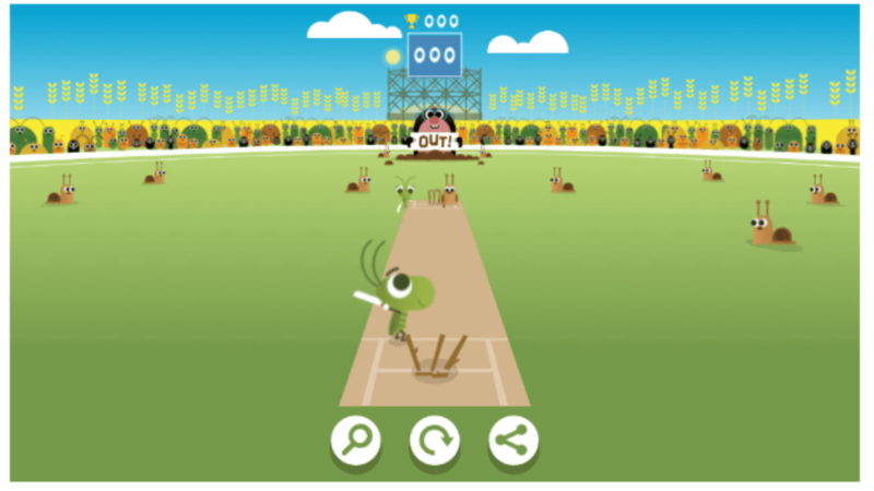 Google Doodle Games- Doodle Baseball and Doodle Cricket