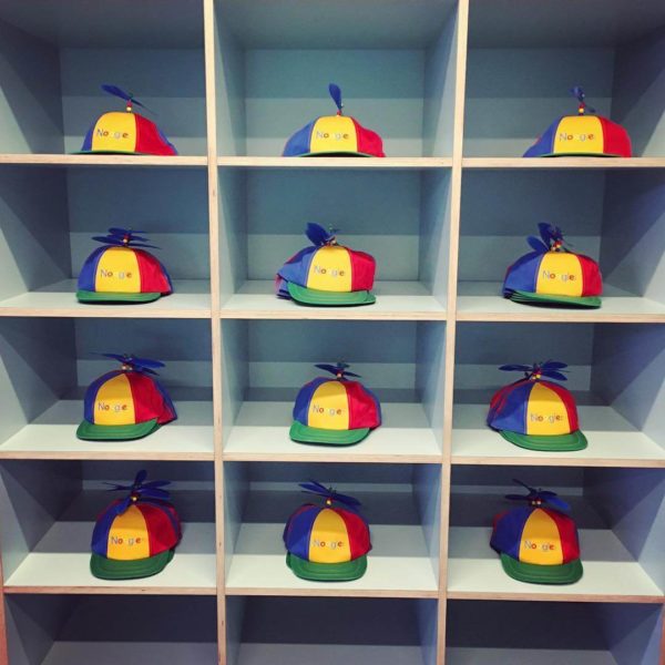 Noogler Hat Shelf