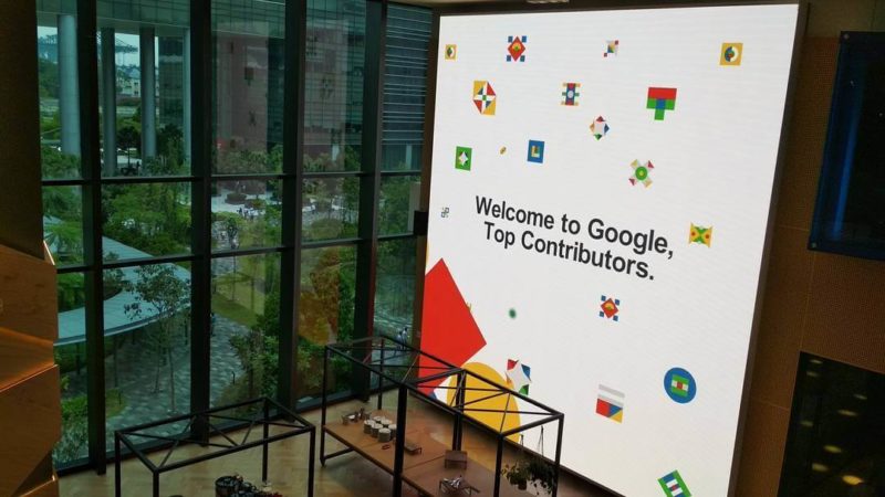 Google Top Contributor Summit Singapore