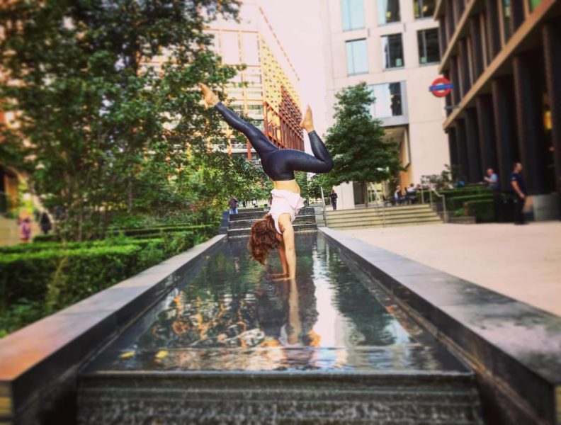 Google Yoga Outside