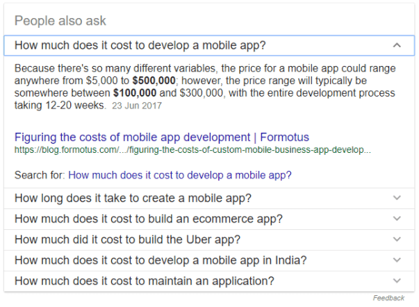 how much does it cost to develop a mobile app