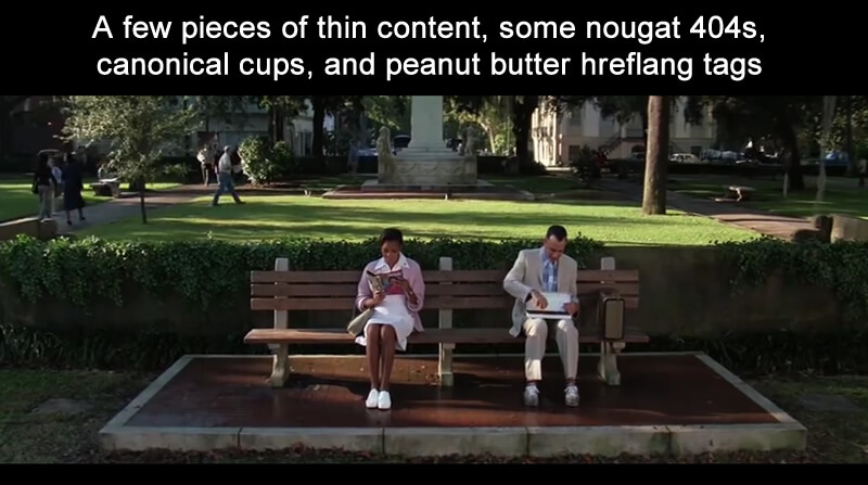 Recrawl Forrest Gump