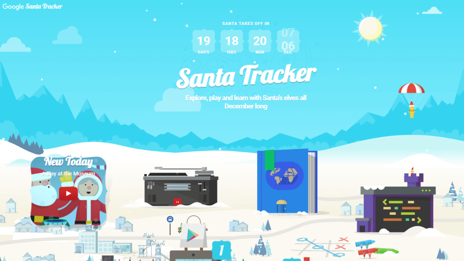 Google Santa Tracker is live, counting down the days until Christmas ...