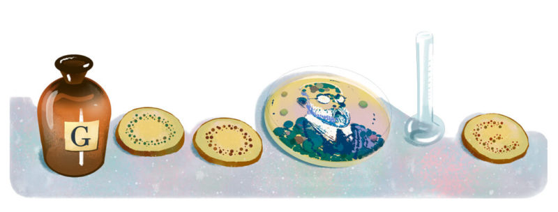 Celebrating Robert Koch Google Doodle