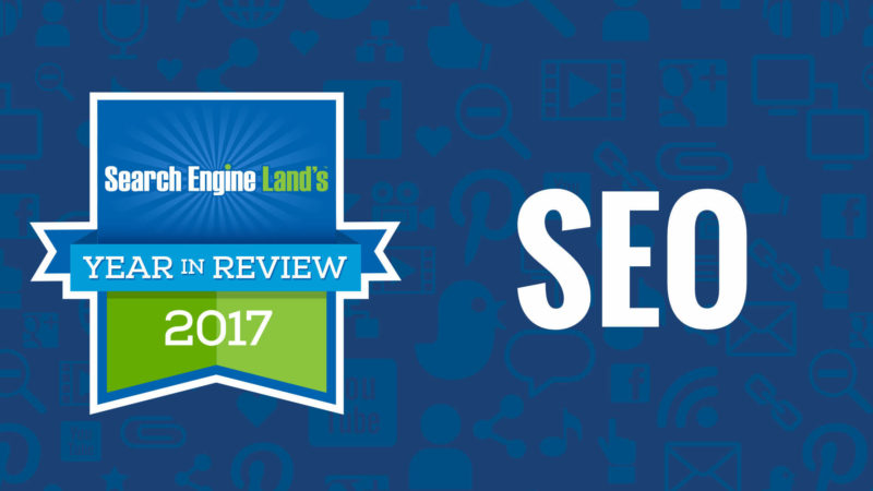 Our top SEO columns of 2017