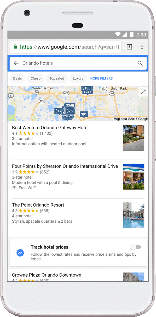 Track Hotel Prices