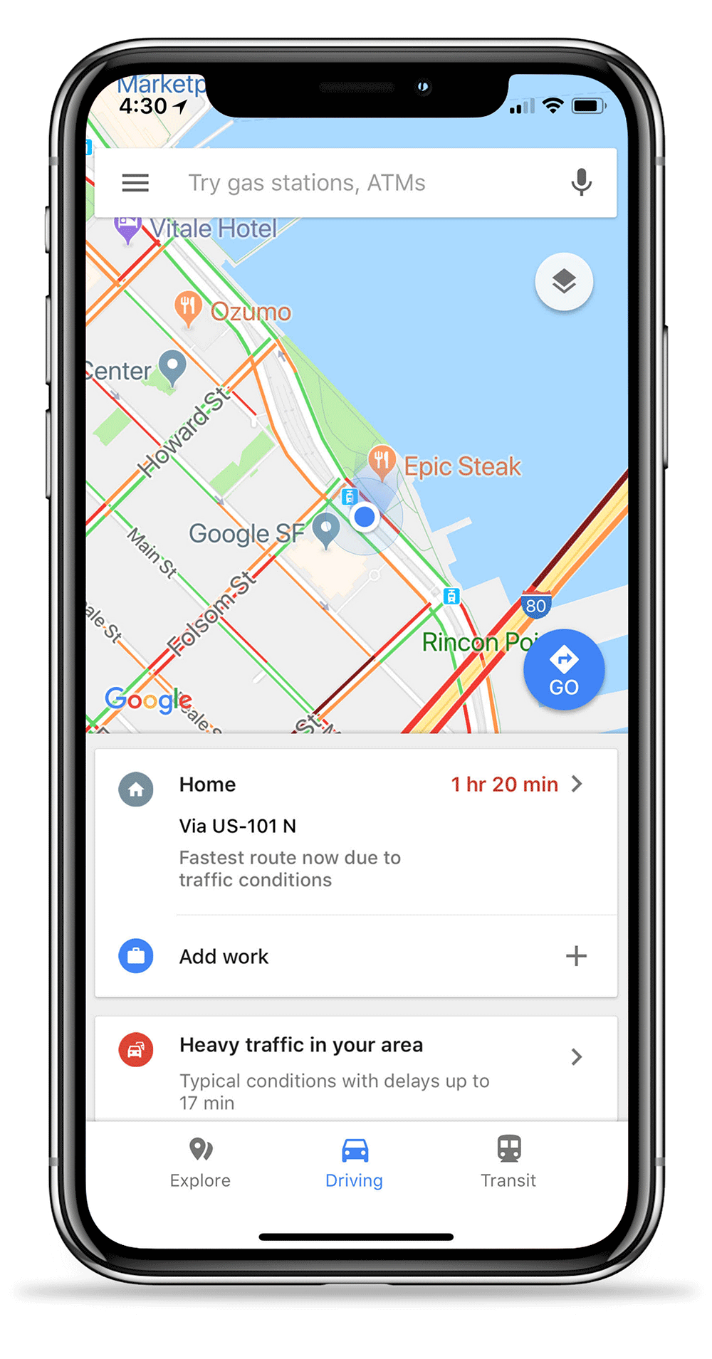 Direction google Driving Directions