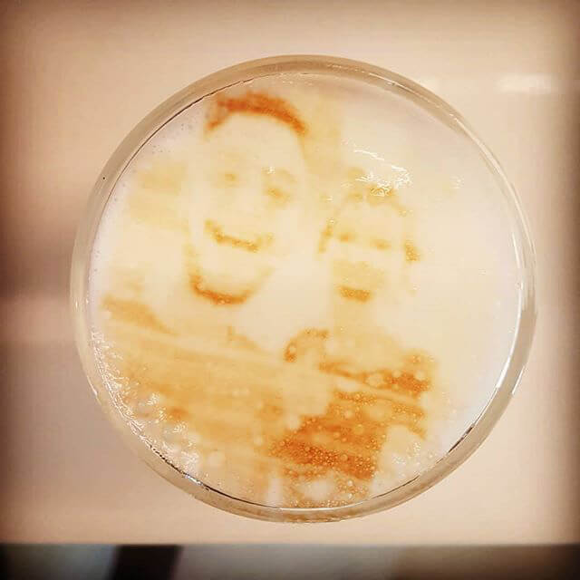 Google Latte Face Print 1521116929