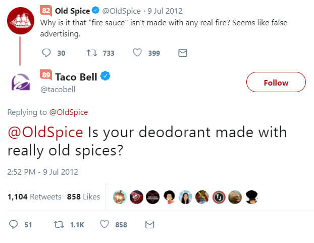 2018 04 12 Old Spice Taco Bell Tweet