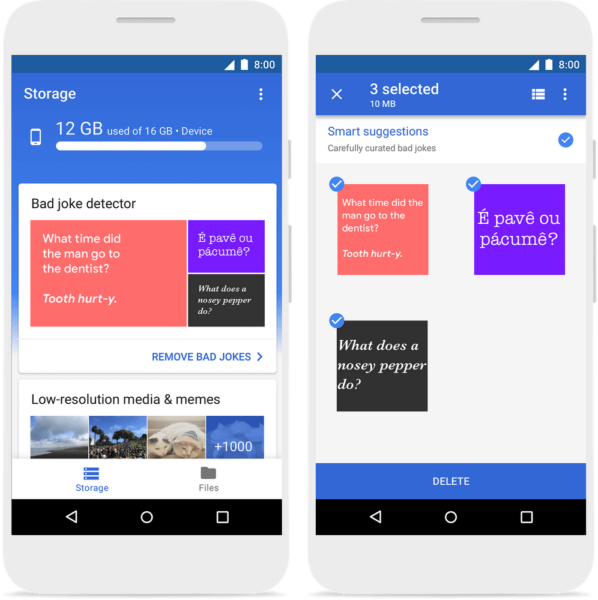 Google steps up its April Fools game, writes Android app for the occasion