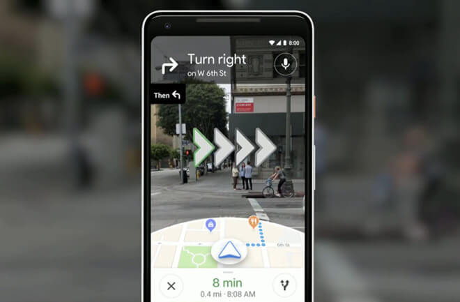 Google Maps AR