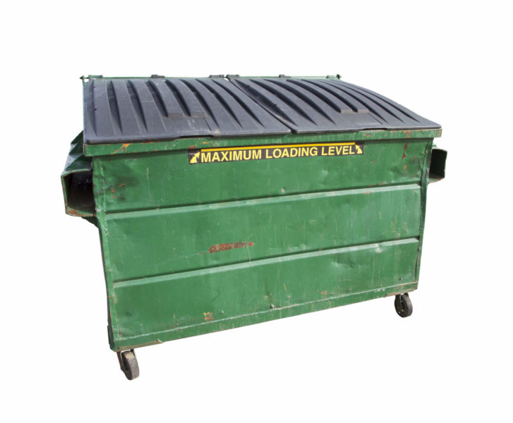 Dumpster Shutterstock 168183335