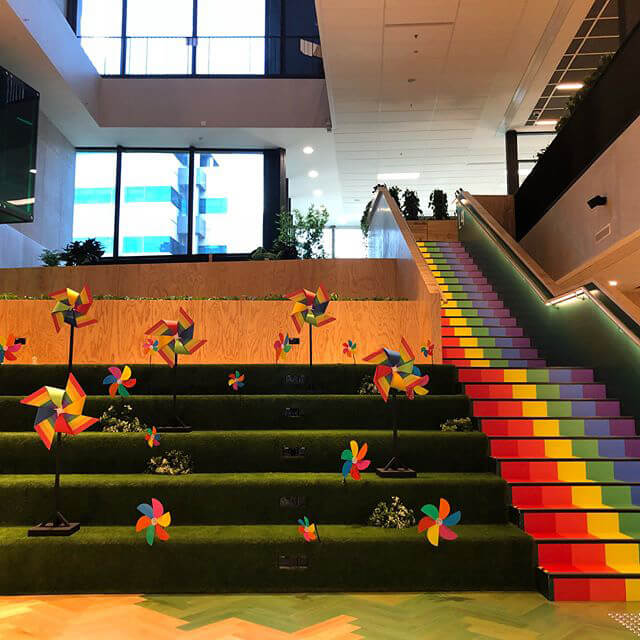 Google Rainbow Staircase Pinwheels 1530269169