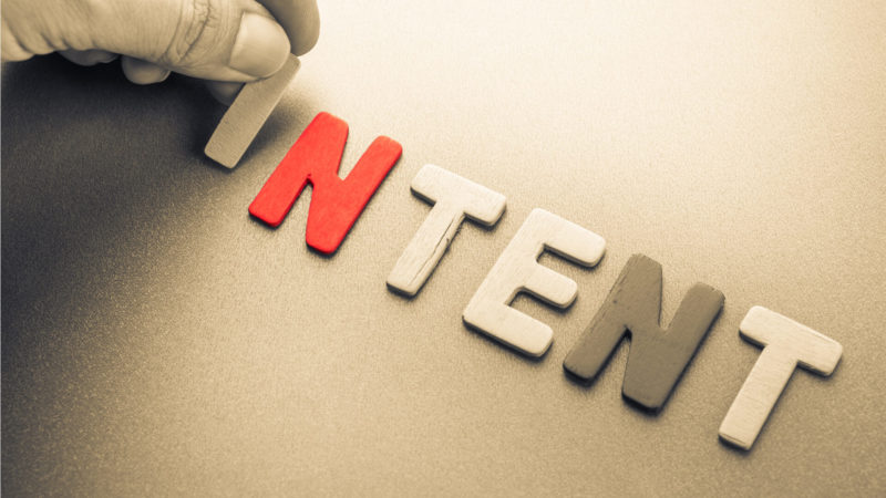 Intent Shutterstock 297225425