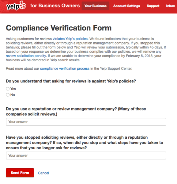 Yelp Compliance 1