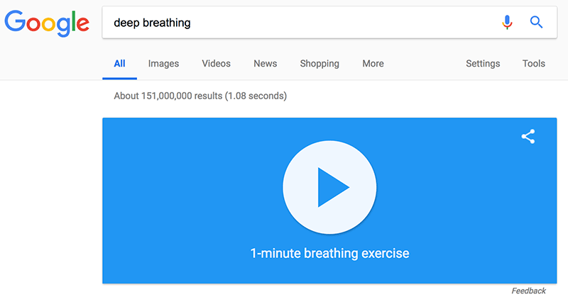 Google Breathing Exercise