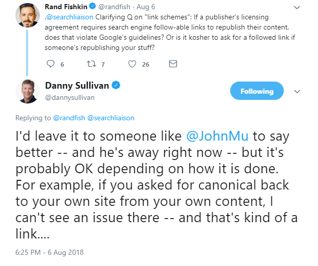 DannySullivanlinktweet2