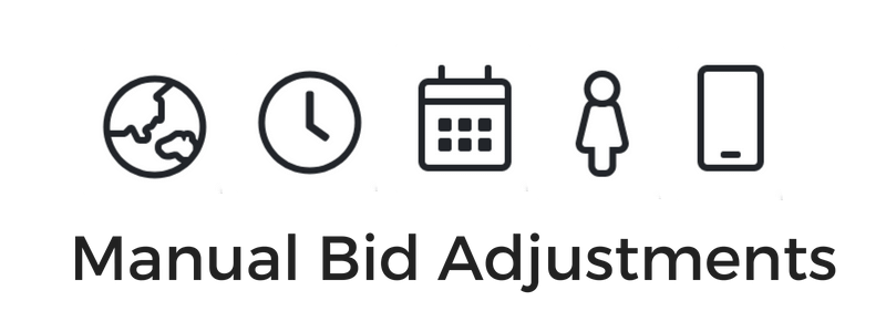 Manual Bid Adjustments