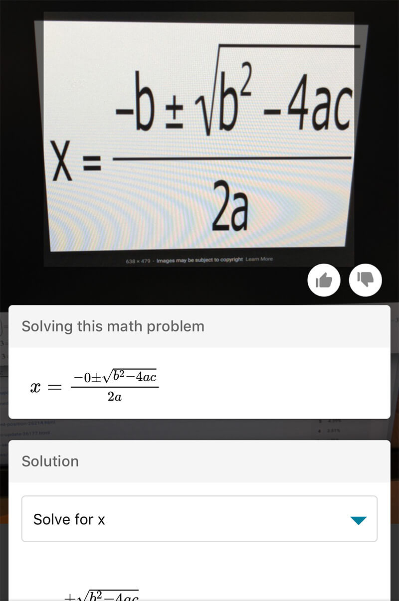 Bing App Math Photo 4