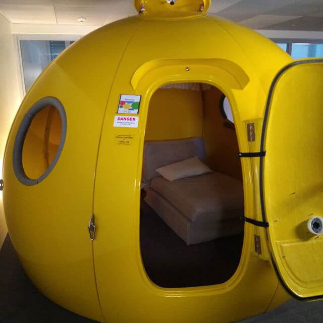 Google Yellow Submarine Sleep Pod 1533552724