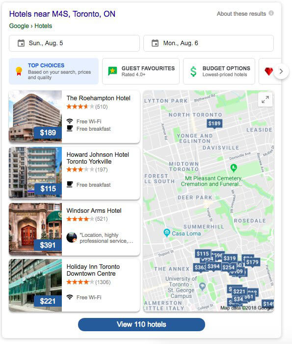 Google Hotel Search Design Test 1532604213