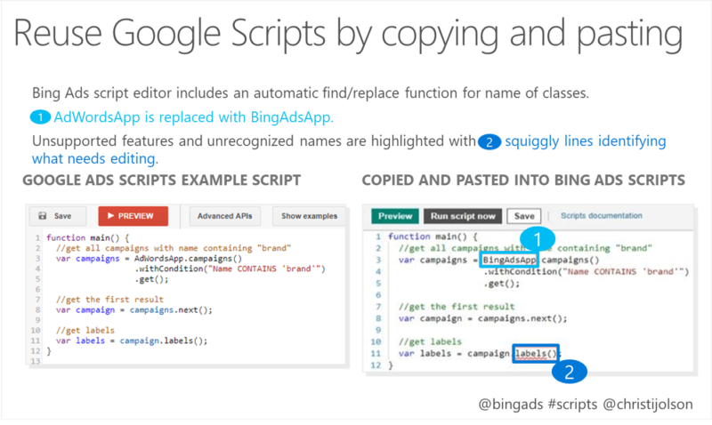 Screenshot explaining how to reuse Google Scripts by copying and pasting