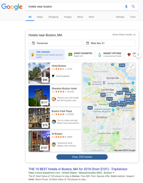 Google Hotel Search Results Pack 1542629386