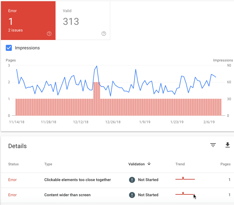 GSC Mobile UX Report