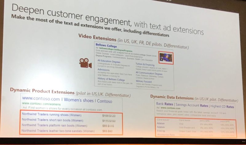 Microsoft Advertising Extensions