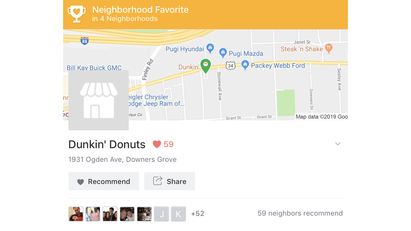 Nextdoor Dunkindonuts